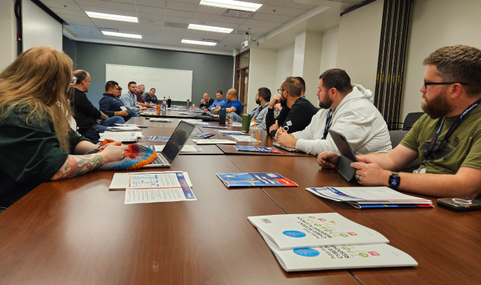 Participants in the Safe Haven exercise