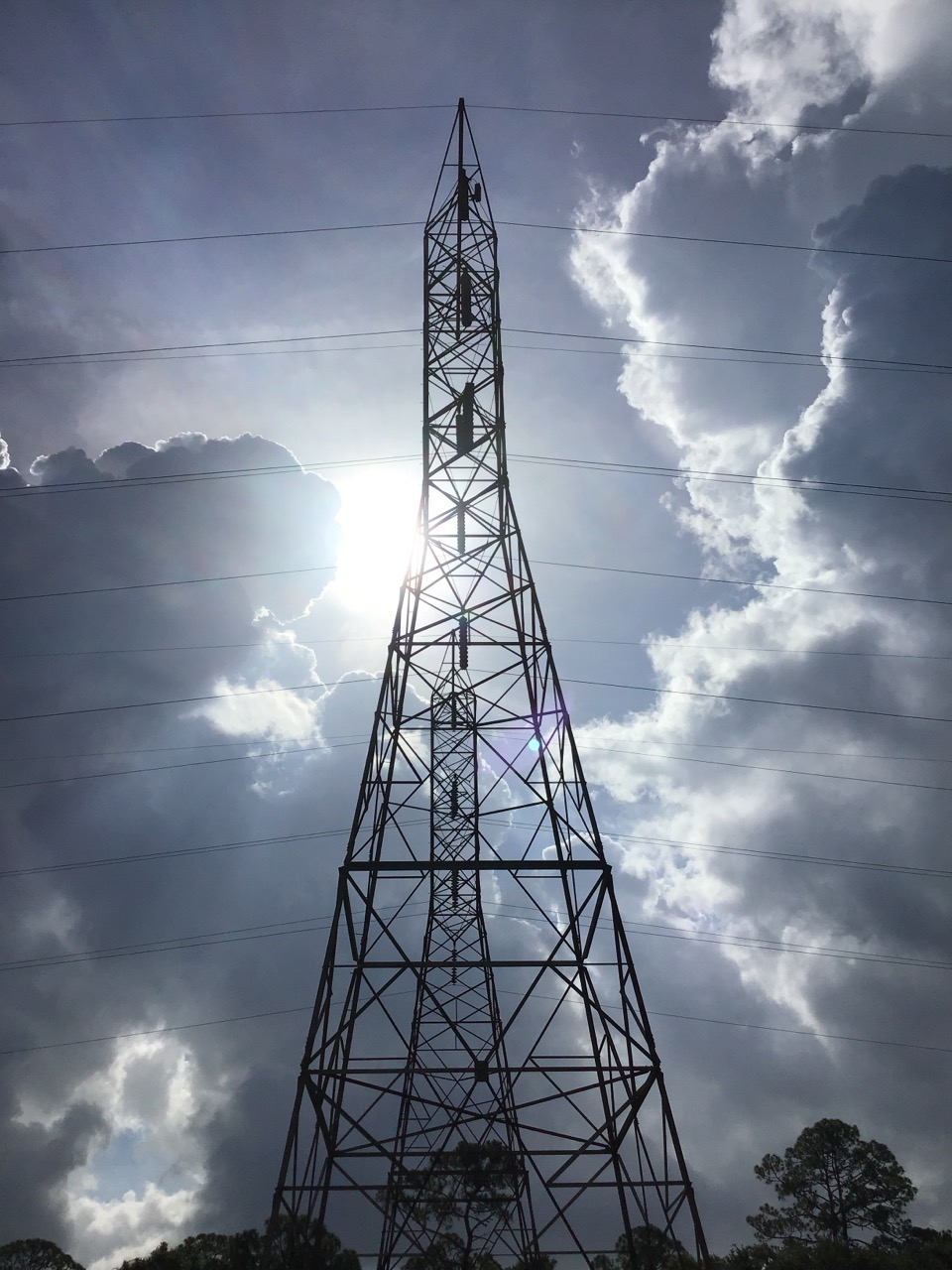 Transmission tower