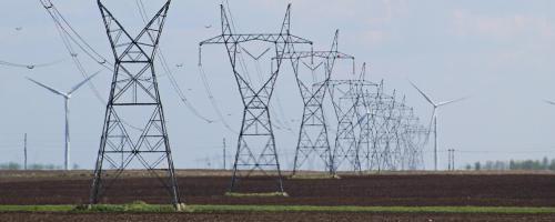 transmission towers